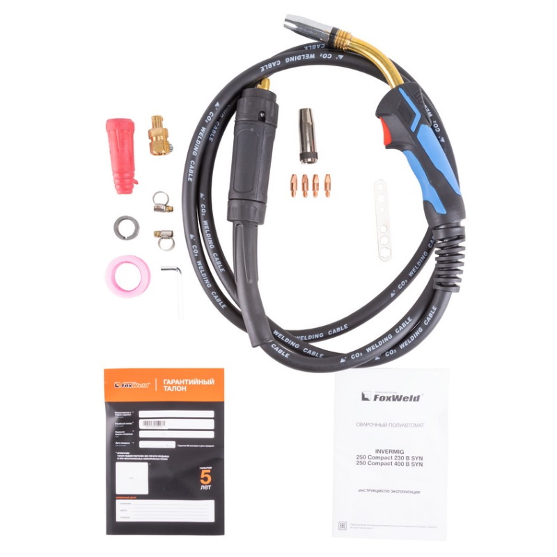 Сварочный полуавтомат FoxWeld INVERMIG 250 Compact 400В SYN 9621