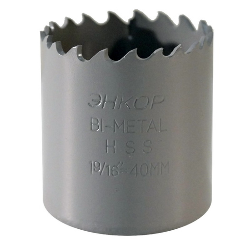 Коронка по металлу Энкор Bi-Metal М3 24140 40 мм 270₽