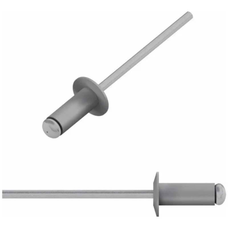 Заклепка вытяжная Starfix SMZ1-43276-25 48х12 мм алюминийсталь RAL 7024 25 шт в зип-локе 79₽