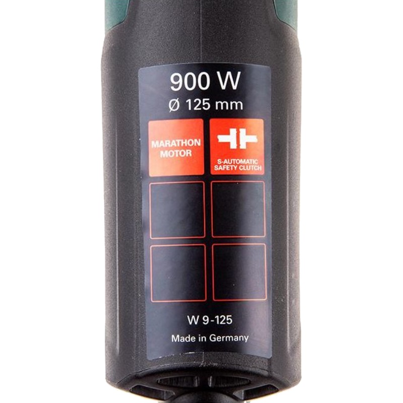 Угловая шлифмашина (болгарка) Metabo W 9-125 600376010, 125 мм, 900 Вт в Костроме