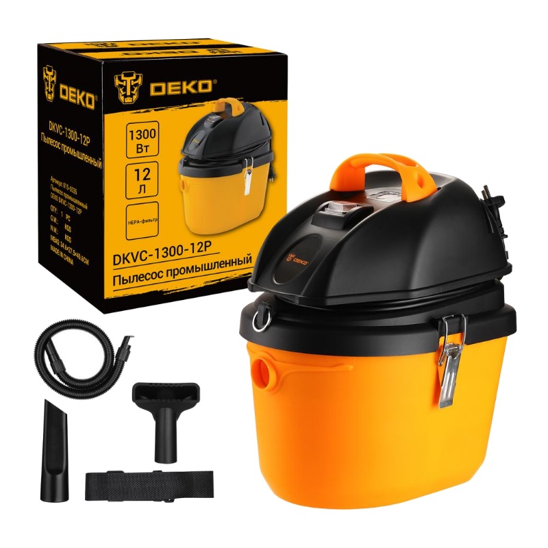 Пылесос промышленный Deko DKVC-1300-12P 015-0035 в Рыбинске