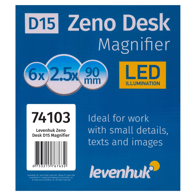 Лупа настольная Levenhuk Zeno Desk D15 74103 в Иваново