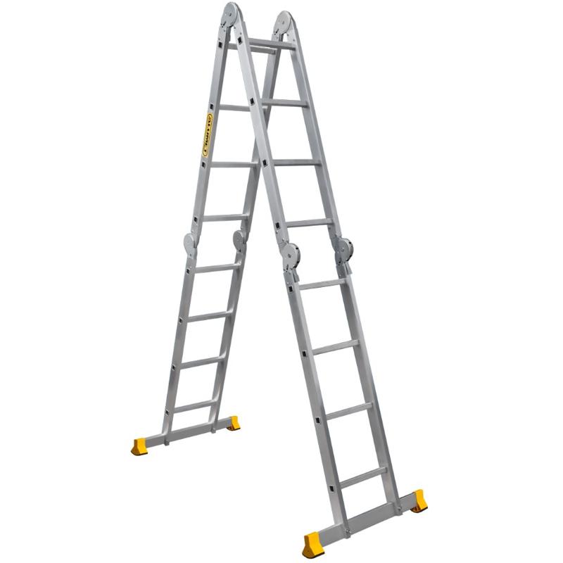 Лестница Алюмет Т455, высота 6,89м