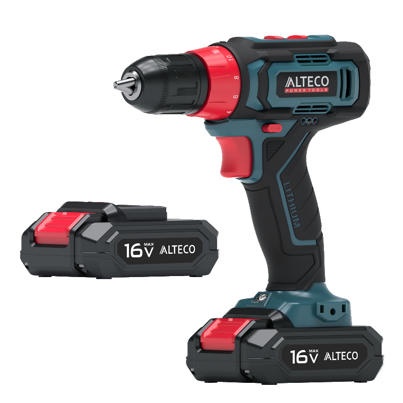 Дрель-шуруповёрт аккумуляторная Alteco CD 16-28 X2 78073 в Кинешме