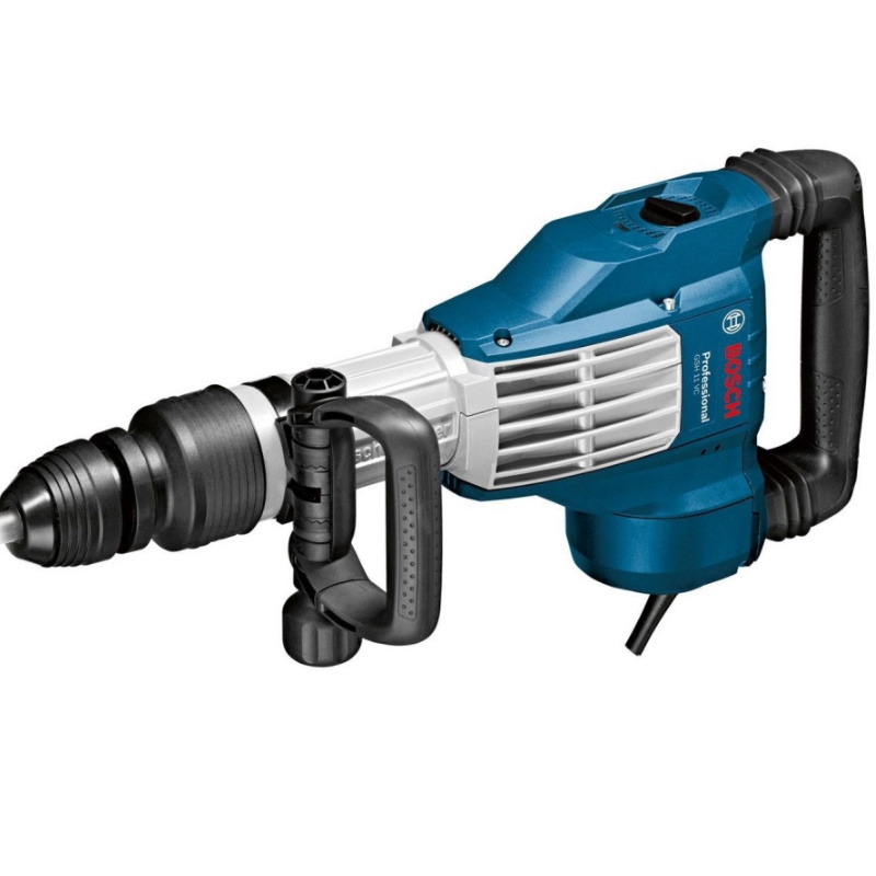 Отбойный молоток Bosch GSH 11 VC 0.611.336.000 (сила 23 дж, тип патрона SDS, сетевой, 4 аксессуара) в Рыбинске