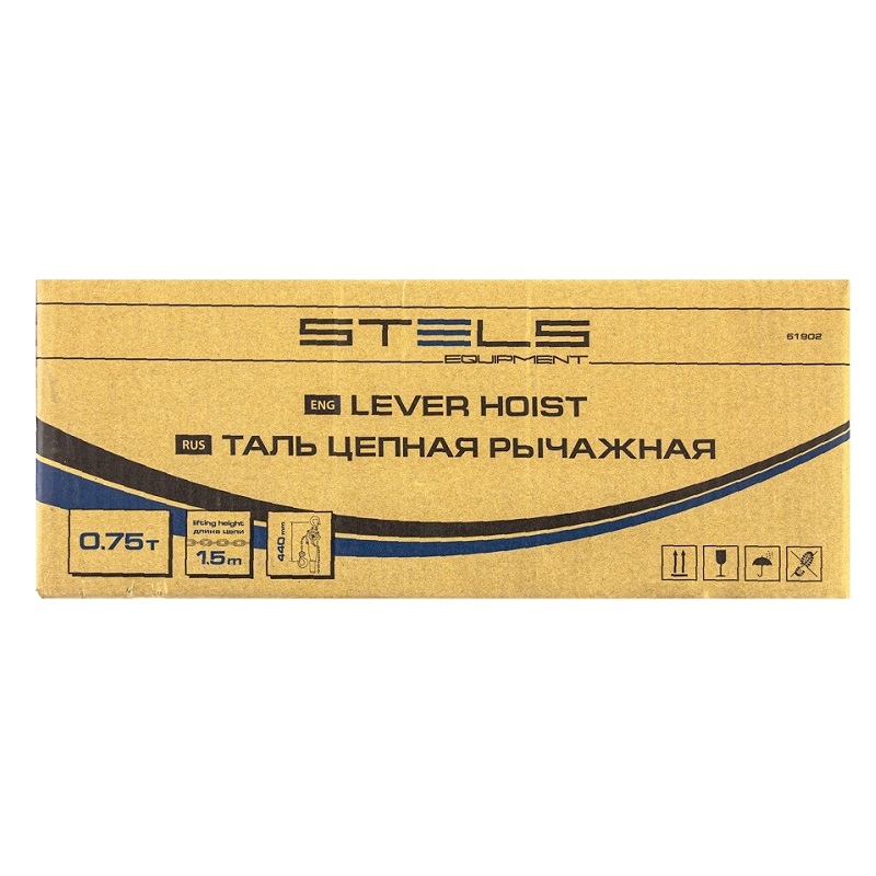 Таль цепная рычажная Stels 51902, 0.75 т, 1.5 м в Муроме