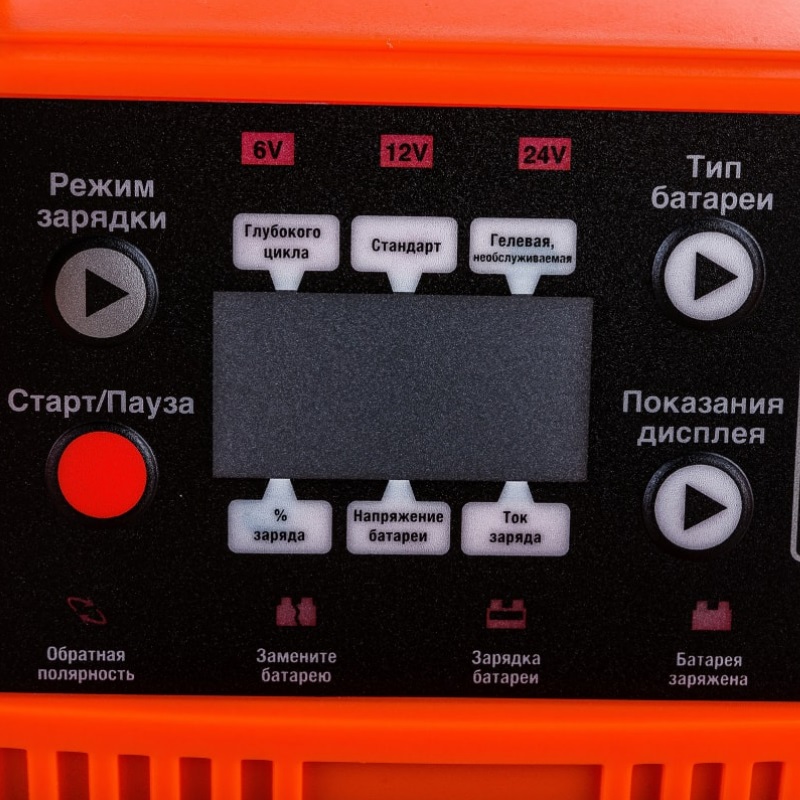 Зарядное устройство для аккумуляторов Daewoo DW 1500 (6/12/24V, 15А) в Костроме