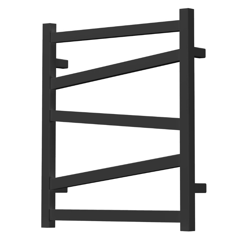 Полотенцесушитель водяной Point PN15156B П5, Феникс, 500x600, черный в Иваново