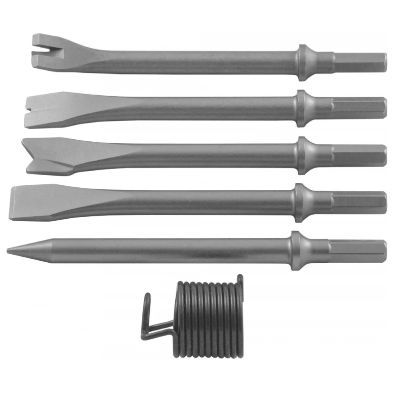 Набор пневмомолоток и комплект насадок Jonnesway JAH-6833HK