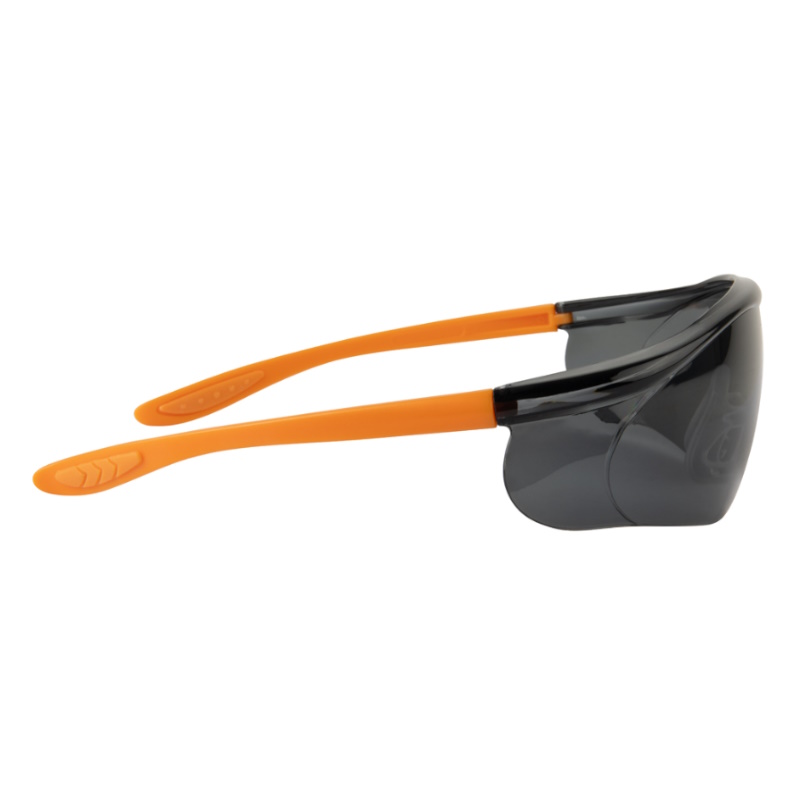 Открытые очки с панорамным обзором Jeta Safety JSG-7915S, мягкий носовой упор, защитное покрытие, дымчатые линзы в Кинешме