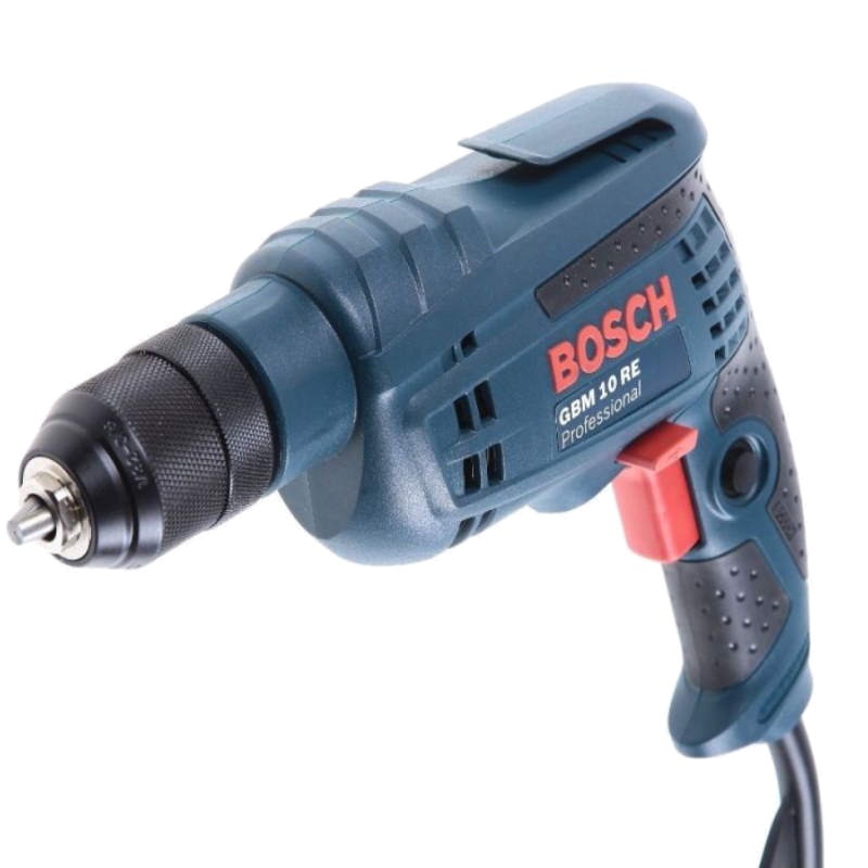 Дрель Bosch GBM 10 RE 0.601.473.600 (max диаметр сверления металла 10 мм, быстрозажимной патрон) во Владимире