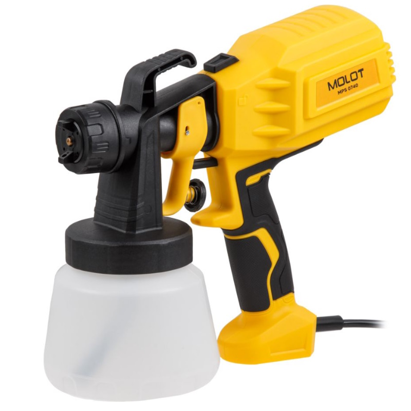 Краскораспылитель электрический Molot MPS 0740 1335648 в коробке 2466₽