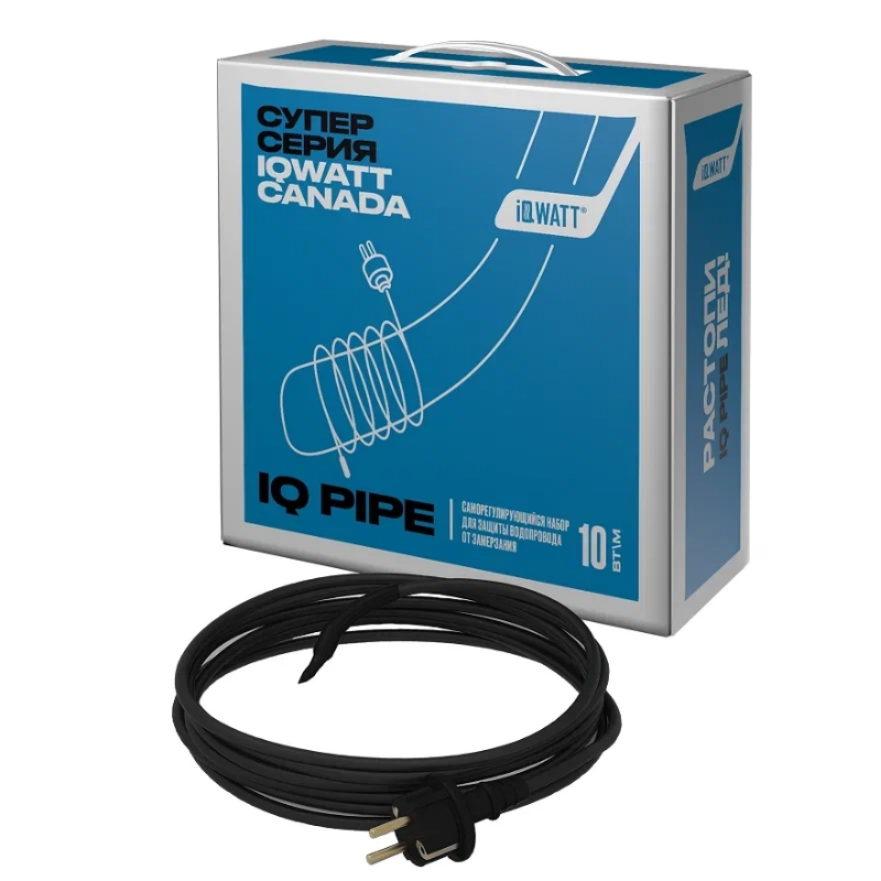 Греющий кабель Iqwatt Iq Pipe 2 м 2803₽