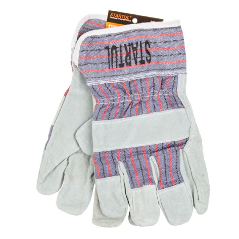 Перчатки спилковые комбинированные Startul ST7158 10 р-р 237₽
