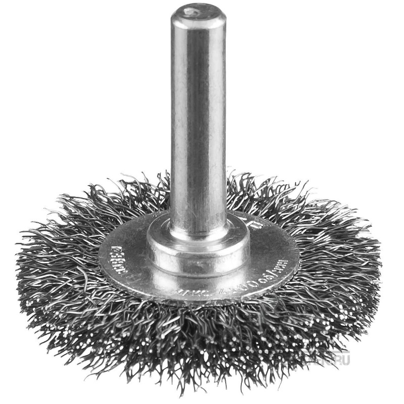Щетка дисковая для дрели Зубр ПРОФЕССИОНАЛ 35198-038_z02 витая стальная проволока 03 мм 38 мм 119₽