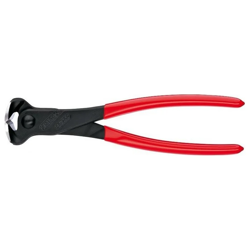 Кусачки торцевые Knipex KN-6801200 (200 мм, фосфатированные, обливные ручки) в Угличе