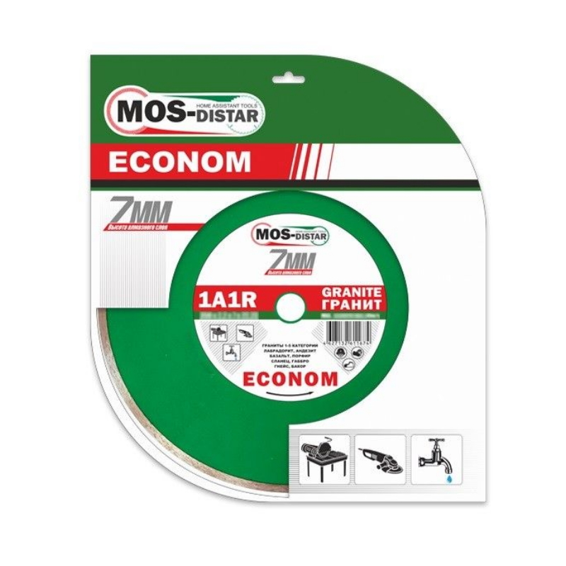 Алмазный диск МosDistar 1A1R Granite Econom (300x2,2x7x25,4 мм)