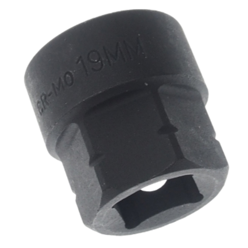 Головка торцевая ударная мини JTC JTC-442819, 6-гранная 1/2"х19мм, длина 28мм в Переславле