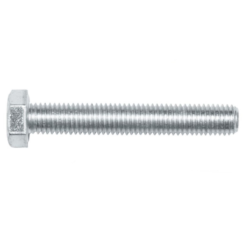 Болт Starfix SMC1-12478-250, М5х25 мм, шестигранный, цинк, класс прочности 5.8, DIN 933, 250 шт. в картонной упаковке в Муроме