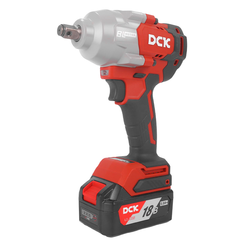 Гайковерт Dck KDPB698(TYPE FK), аккум ударный бесщеточный  18В, 1/2 ", 2*5А/ч. 698НМ в Кинешме