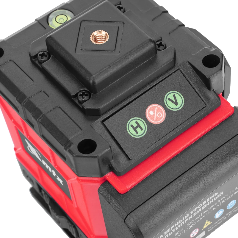 Лазерный уровень MTX ML 360-3 Basic SET 35083, м-призм.  30 м, зеленый луч, акк. Li 3000 мАч, сумка в Иваново