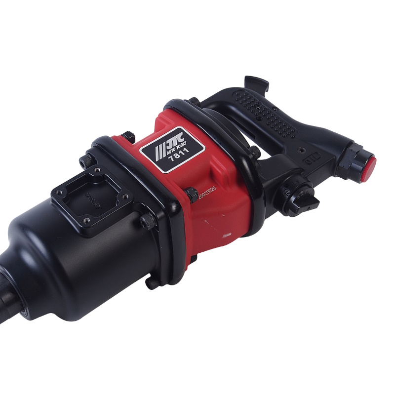 Пневмогайковерт ударный JTC JTC-7811 1 3390 Nm 90PSI 3600обмин длина шпинделя 203мм расход воздуха 312 Lmin общая длина 610 мм