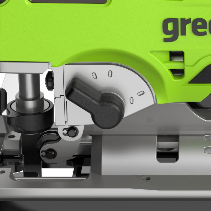 Лобзик аккумуляторный Greenworks GD24JS120 24V 3601407CUA, б/щет, 120 мм, 0-3500/мин, 4-ст.маятник,LED,1х2Ач,ЗУ,кор в Кинешме