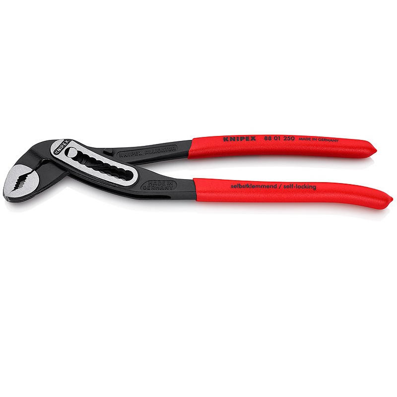 Клещи переставные Knipex ALLIGATOR KN-8801250SB, зев 50 мм, длина 250 мм, фосфатированные, обливные ручки, SB в Костроме