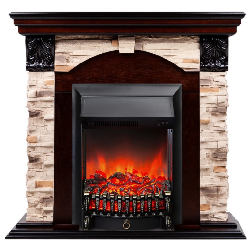Каминокомплект RealFlame DUBLIN ROCK STD/EUG AO + FOBOS LUX BL 10021322 в Иваново