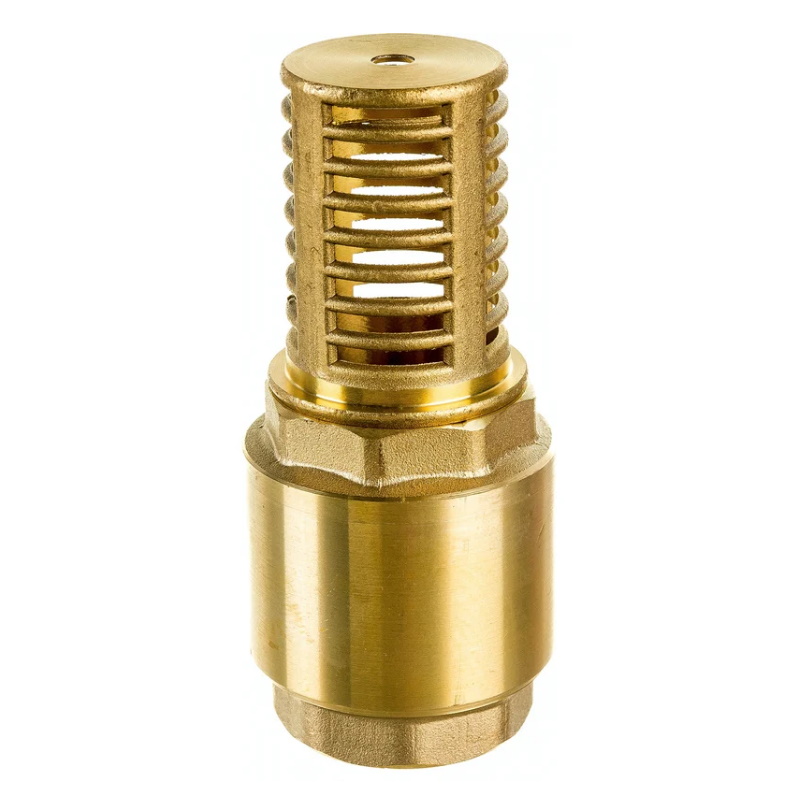 Клапан обратный с сеткой Unipump 50133, сетка - латунь, толкатель - латунь в Угличе
