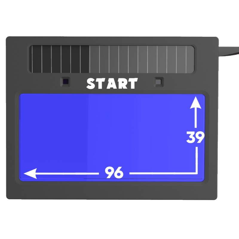 Маска сварщика хамелеон Start-Master 51ST605 c АСФ 605, черный глянец