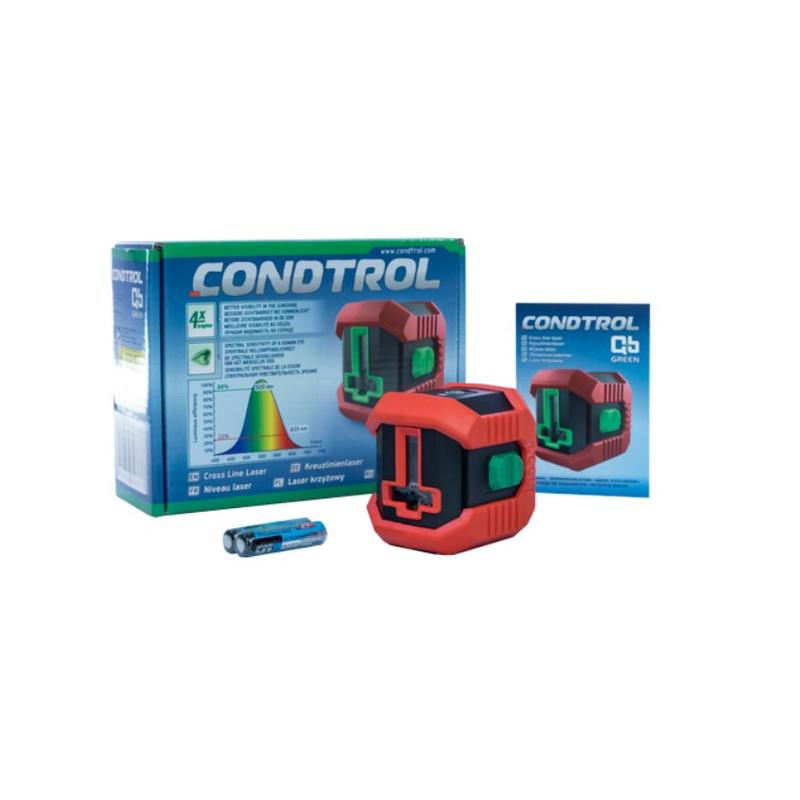 Лазерный нивелир Condtrol QB Green 1-2-304 (горизонтальные/вертикальные измерения, самонивелирующийся) в Кинешме