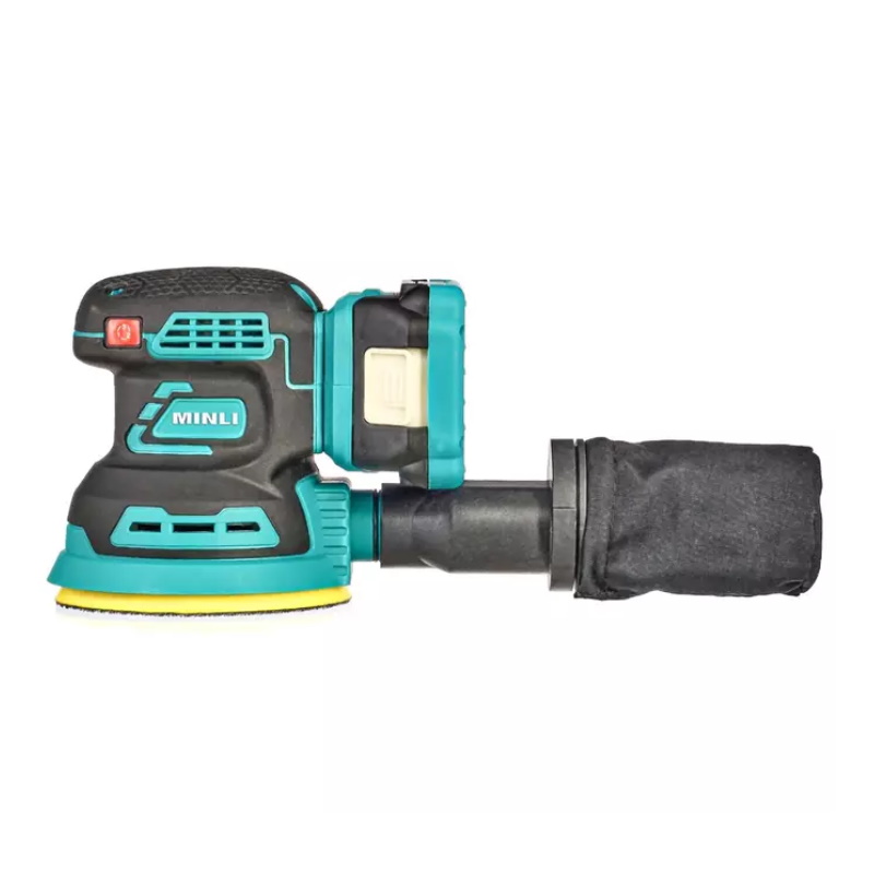 Шлифмашина эксцентриковая аккумуляторная Minli DC702-2.0A, Ø125мм, б/щ, 18В, 3 скорости, 2х2.0А во Владимире