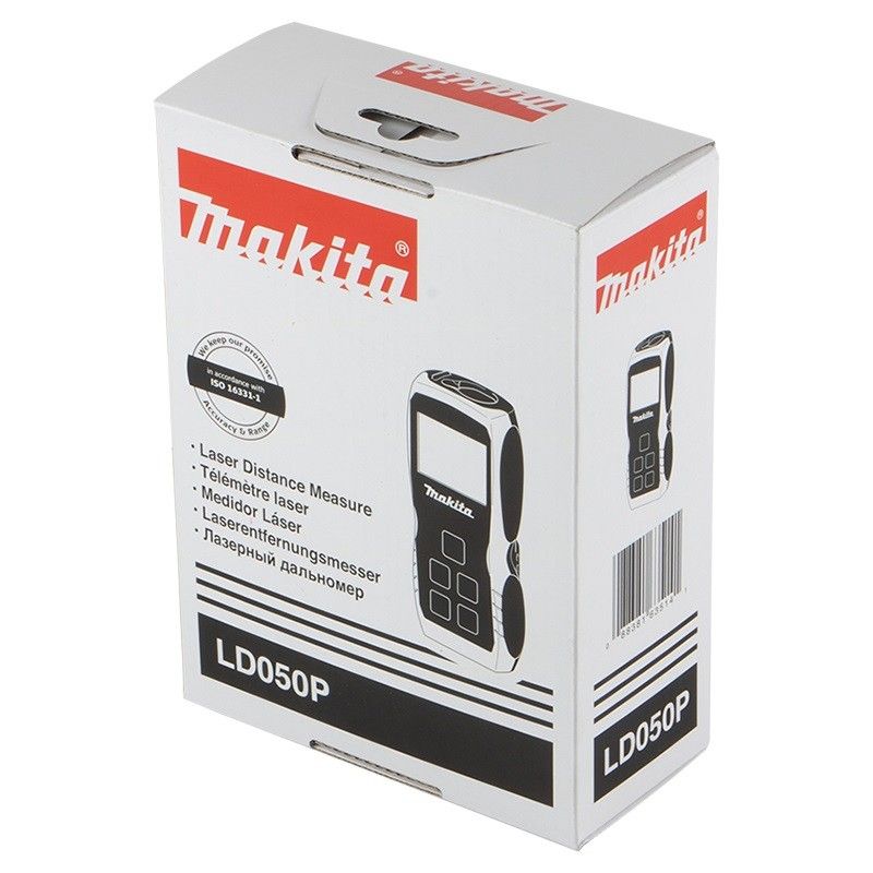 Лазерный промышленный дальномер Makita LD050P (дальность 50 м, вес 100 г) в Туле