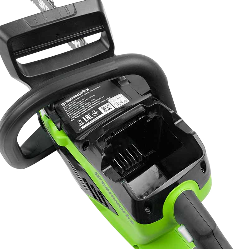 Цепная пила Greenworks 40В, 40 см (в комплекте с АКБ 4А*ч и З/У) 2005807UB в Череповце