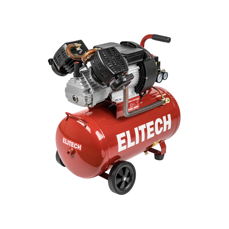 Компрессор коаксиальный масляный Elitech КПМ 360-50 205964, 356 л/м, 2.2кВт