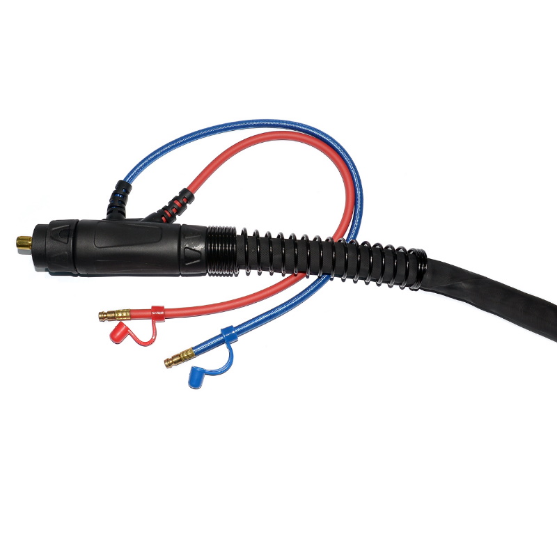 Горелка сварочная с жидкостным охлаждением Hugong 032190 MIG/MAG HG50-500А-5м MIG Torch HG50 water cooled-5m  в Вологде