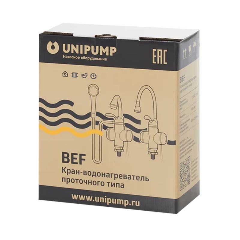 Кран-водонагреватель проточного типа Unipump BEF-001-02 в Ярославле