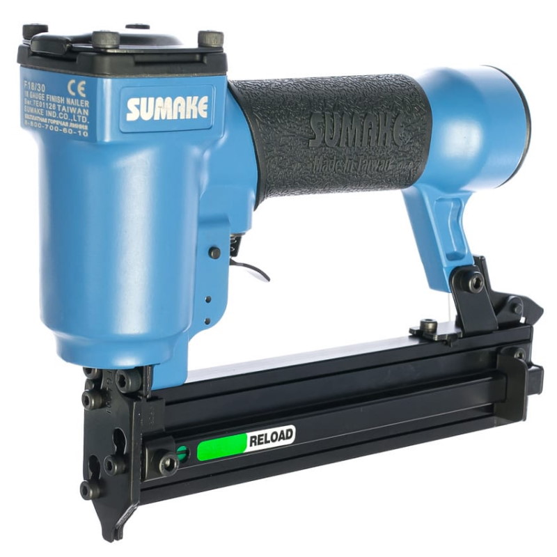 Пневматический степлер Sumake F18/30 (рабочее давление 4-7 бар, вес 1.1 кг) во Владимире