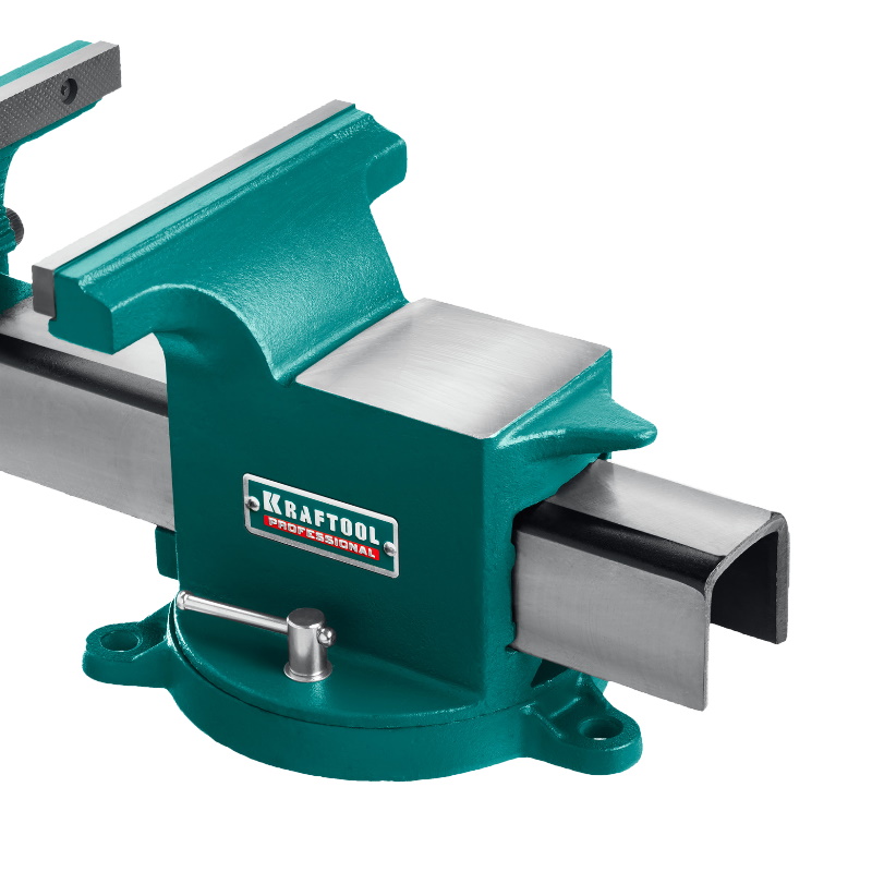 Стальные слесарные тиски Kraftool Steel 32701-250, 250 мм в Иваново