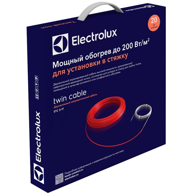 Кабель комплект теплого пола Electrolux ETC 2-17-300 НС-1073729