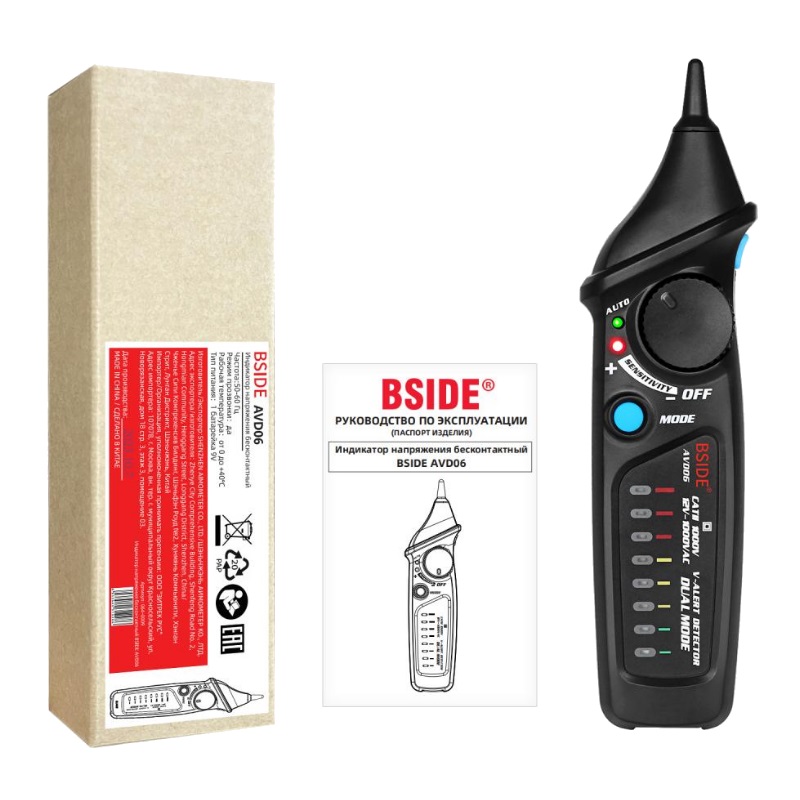 Индикатор напряжения бесконтактный Zitrek BSIDE AVD06 064-0009 в Твери