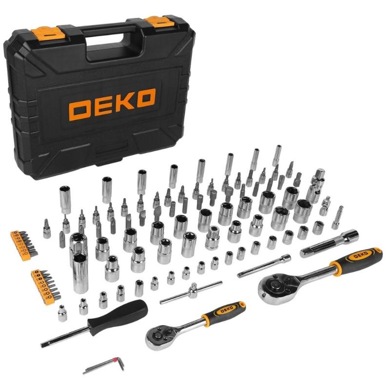 Набор инструментов для авто Deko DKAT108 065-0795, 108 предметов в Коврове