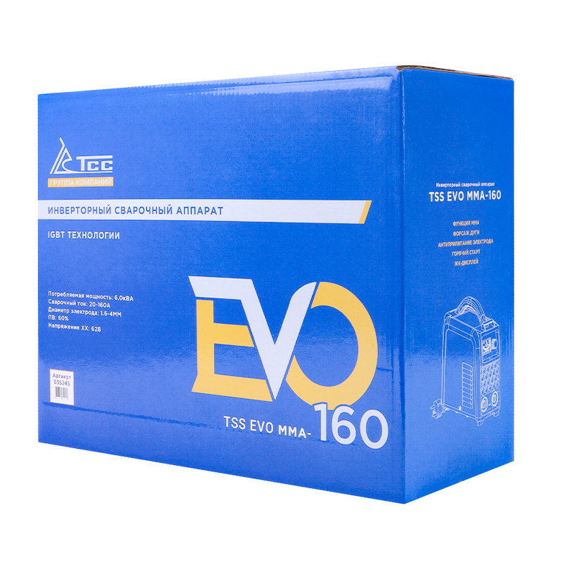 Сварочный инвертор TSS EVO MMA-160 035245 в Твери