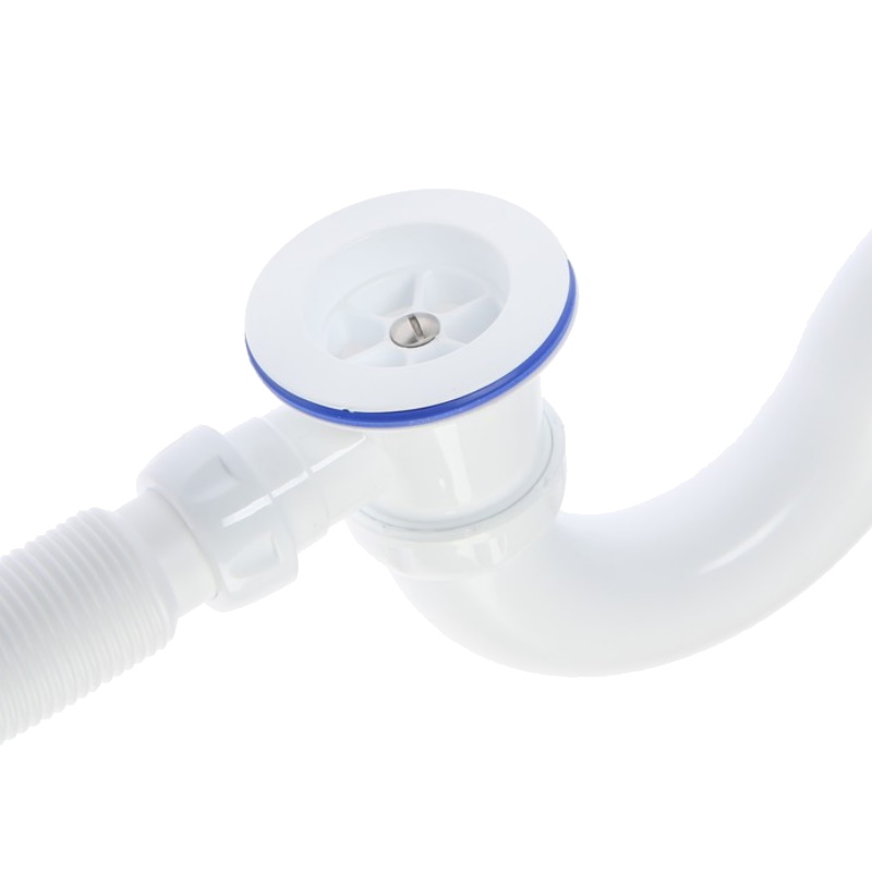 Сифон для ванны Unicorn S32P ИС.110579, прямоточный, 1.1/2"х40, пластиковый выпуск, с переливом, универсальный, гофротруба 40х40/50, Unicorn  в Коврове