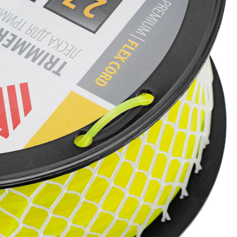 Леска для триммера Denzel FLEX CORD 96287, звезда, 2.7 мм х 202 м, на DIN катушке