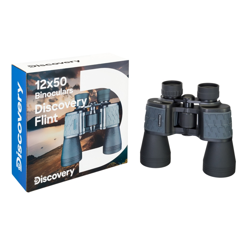 Бинокль Levenhuk Discovery Flint 79584, 12x50 в Твери