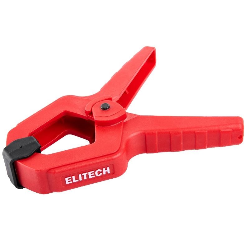 Струбцина пружинная Elitech 512103 207216, 65х50мм, усилие 15кг в Муроме