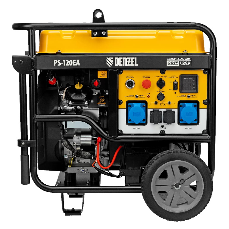 Бензиновый генератор Denzel PS-120EA, 946964 в Муроме
