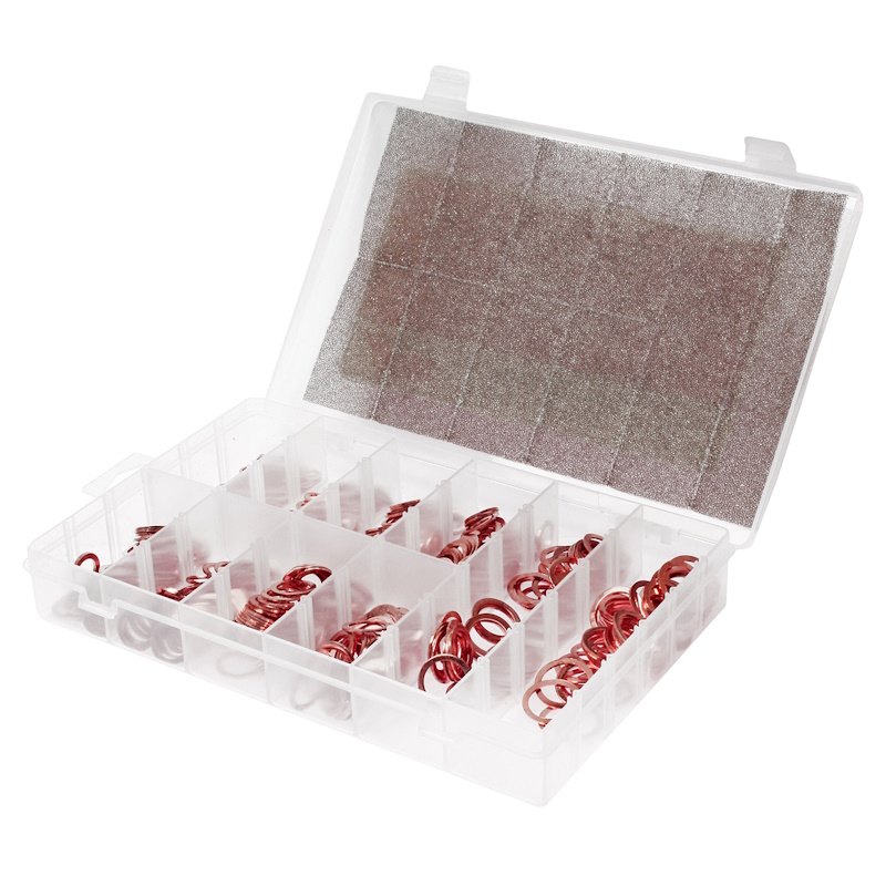 Набор медных шайб JTC JTC-20191 500шт в боксе 9552₽